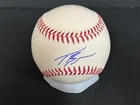 Taj Bradley Twins Auto Signed Baseball Beckett Witness Hologram Imperfect .