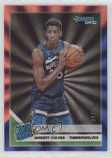 2019 Panini Donruss Rated Rookie Holo Red & Blue Laser 8/15 Jarrett Culver 0q0m