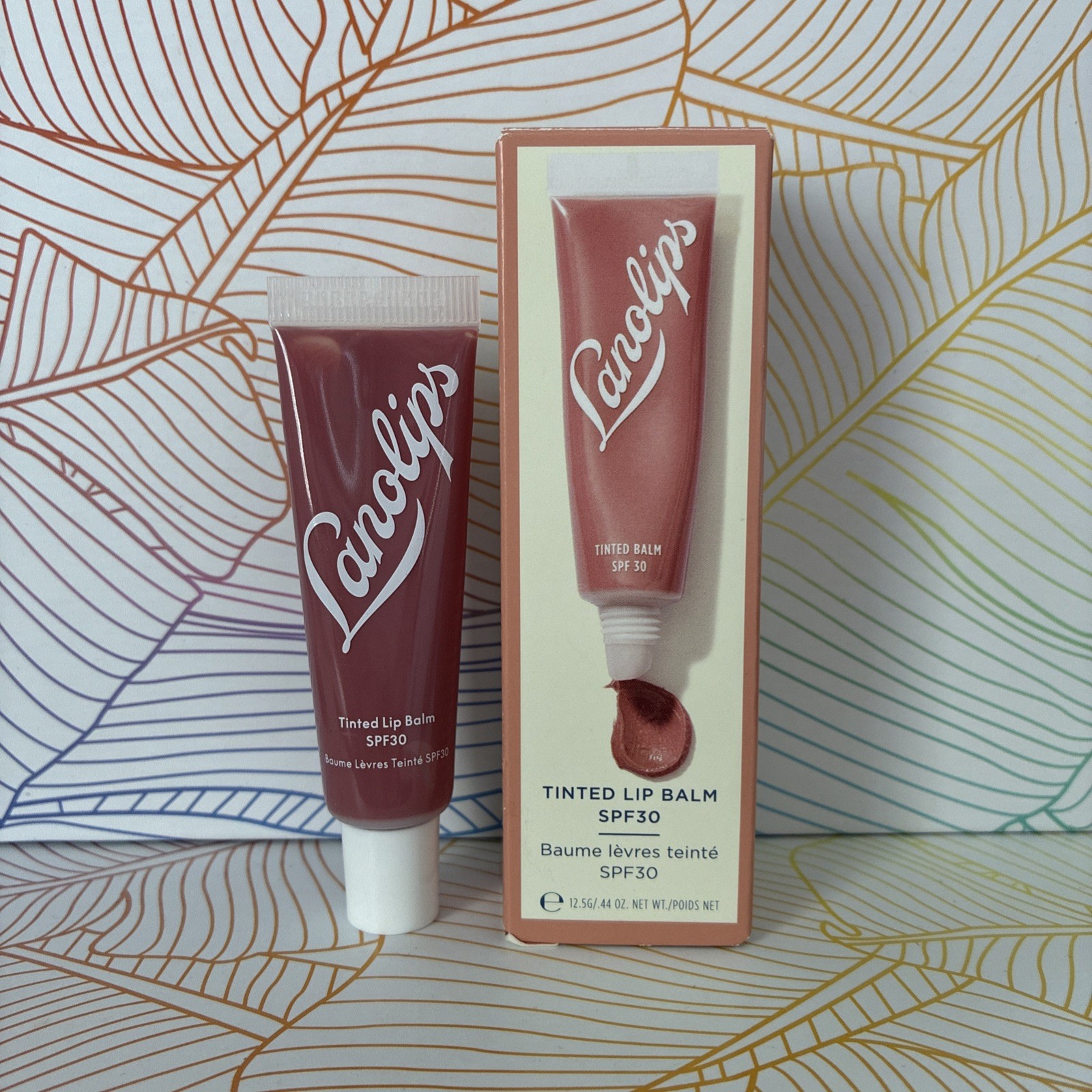 Lanolips Tinted Lip Balm SPF30 Perfect Nude 12.5g Brand New In Box