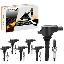Pack 6 UF535 Ignition Coil  Spark Plug - Compatible with Dodge Sprinter, Mer...