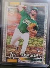 2026 Topps Series 1 Mason Barnett RC Opening Day Foil Mega Celebrations Excl.