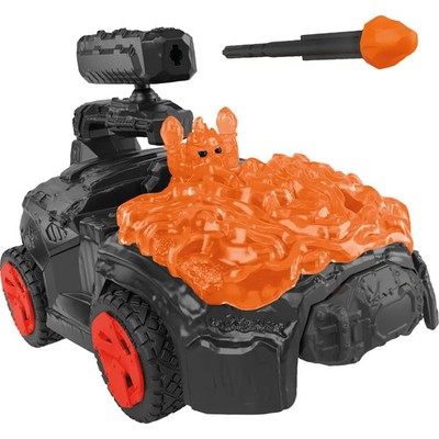 schleich   ELDRADOR CREATURES 42668 Lava-Crashmobil mit Mini Creature