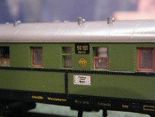 Modelleisenbahn Sp.TT, Personenwagen,Deutsches Reich, DR,Cottbus-Lübbenau-Berlin