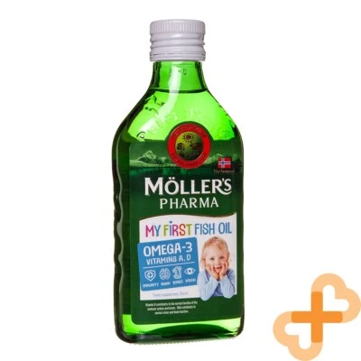 MOLLER S BABY Fish Oil 250 ml Immunity Brain Bones Vision Children Kids