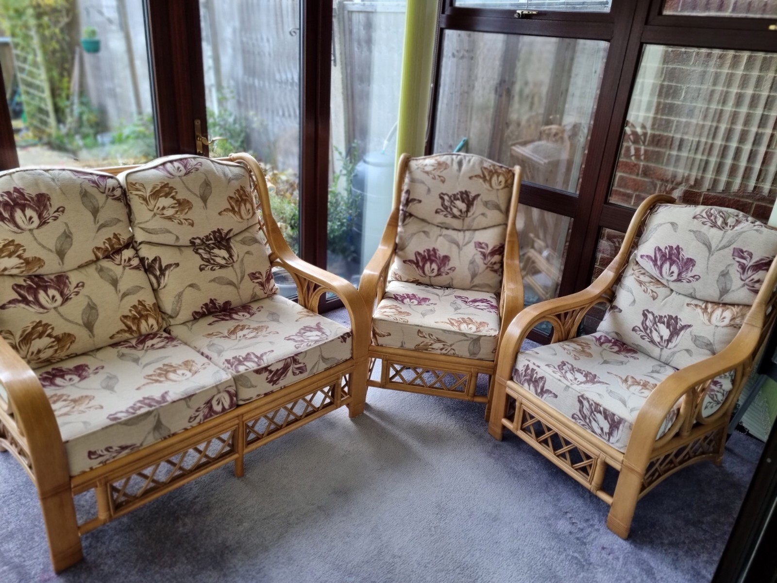 cane conservatory furniture used eBay