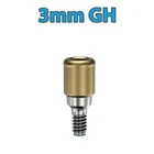 Overdenture Abutment Removable Anchor for MEGAGEN AnyRidge 3.5 Platform 3mm GH