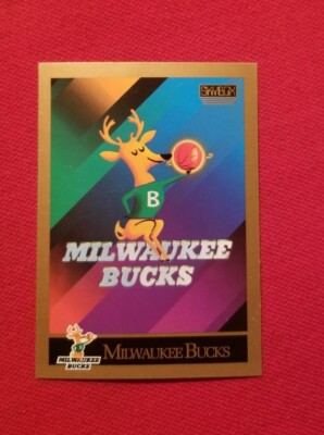 1990 Skybox Milwaukee Bucks Team Checklist #342 FREE SHIPPING