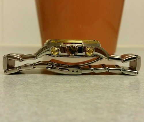 citizen eco-drive chronograph watch (b612-s095476) rrp 300