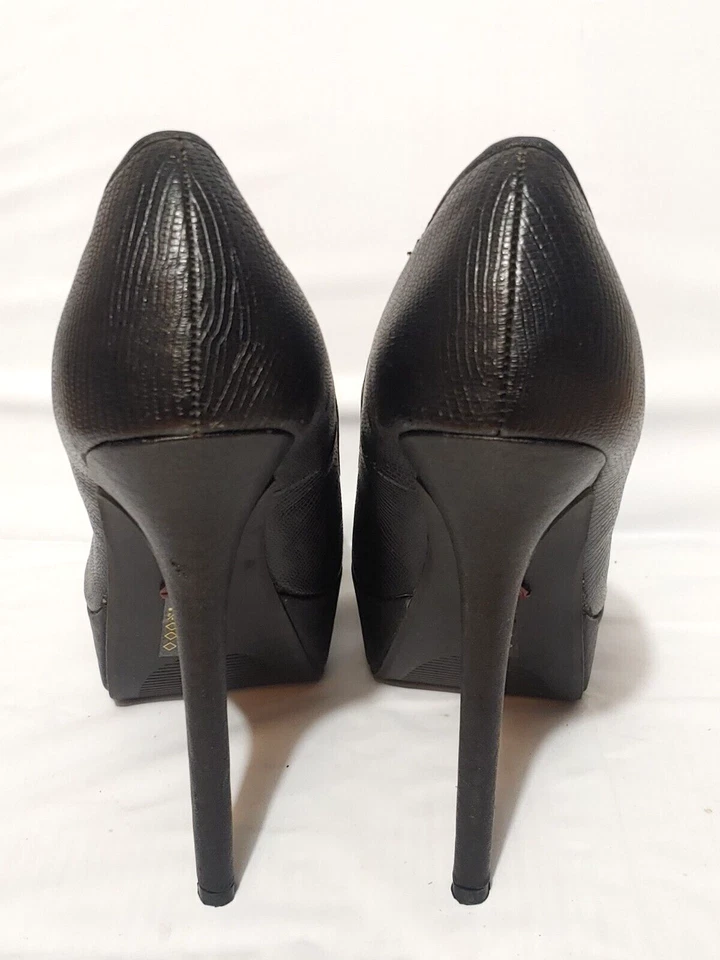 ZAPATO PLATAFORMA TACÓN ALTO PROMETIDO MUJER PUMP STILETTO 5.5" PULGADAS TALLA 7.5 M Foto 4 de 4