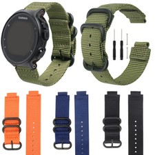 Watch Strap for Garmin Forerunner 235 735xt 230 Approach S6 Nylon Watch band UK