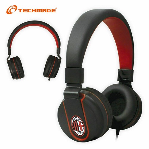 CUFFIE milan MULTIMEDIALI UFFICIALI AC MILAN cuffie ad arco TECHMADE | eBay