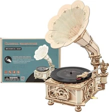 Wooden Puzzles for Adults-Model Building Kit for Adults to Build-424Pcs DIY Wood