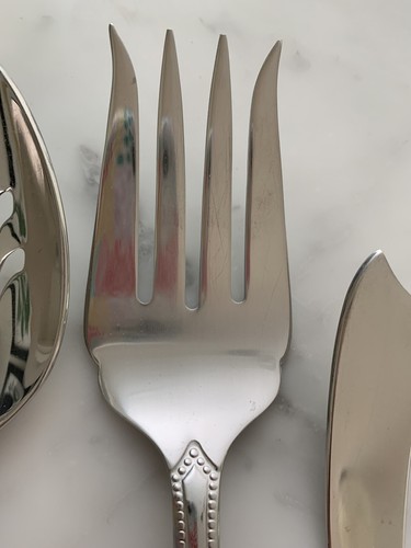Lenox French Perle 4 Piece Setting 18/10 Stainless Steel Flatware - Picture 6 of 9