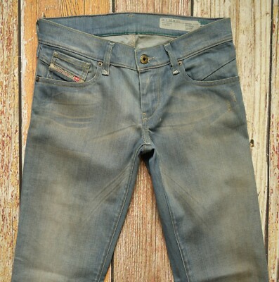 $298 NEW Diesel Jeans Getlegg W26/WAIST ACR.14 1/2xL30 Slim Skinny Made in  ITALY 8056508255734 | eBay