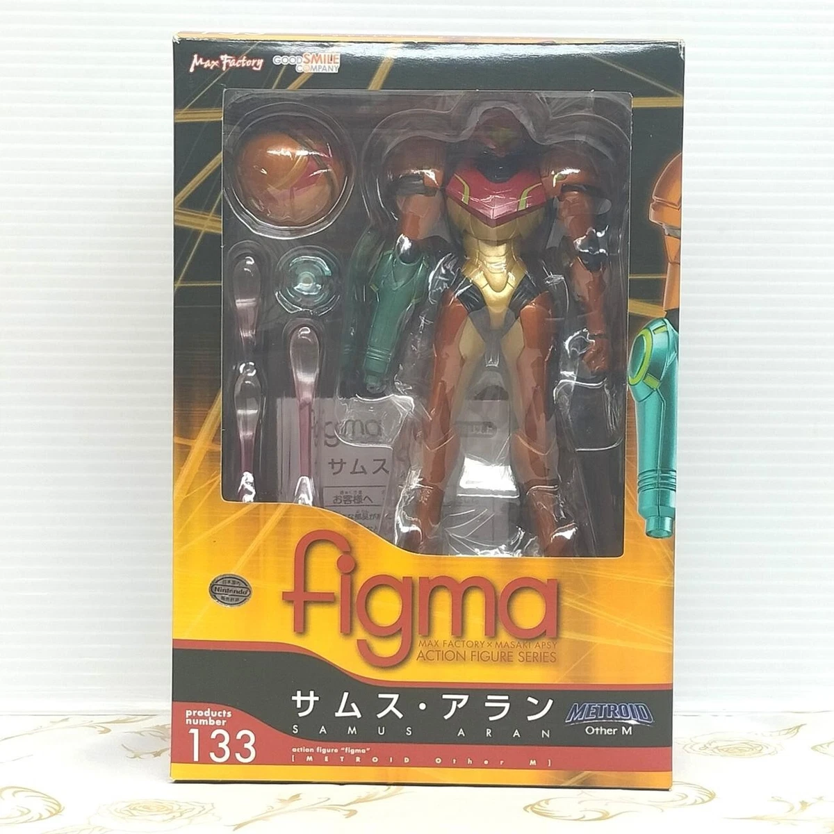 figma 133 METROID Other M Samus Aran Figure Max Factory Good Smile