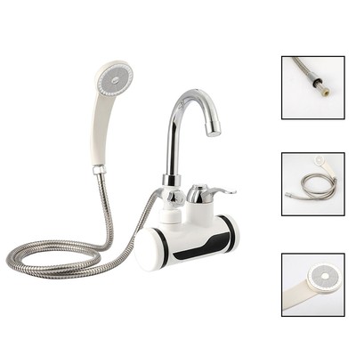 Water Heater Electric Instant Hot Tank Less Faucet Sink Tap Shower
