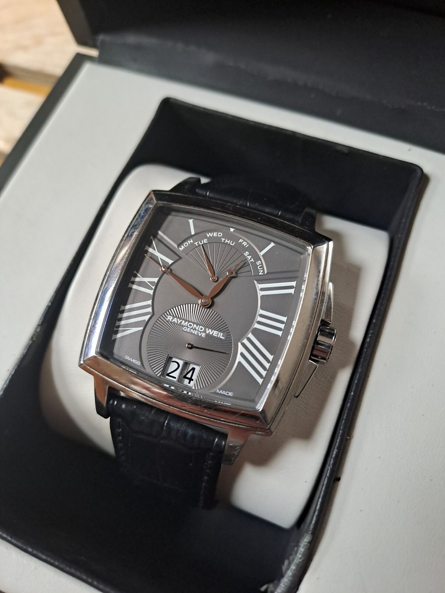 Raymond Weil men tradition quartz retrograde day | eBay