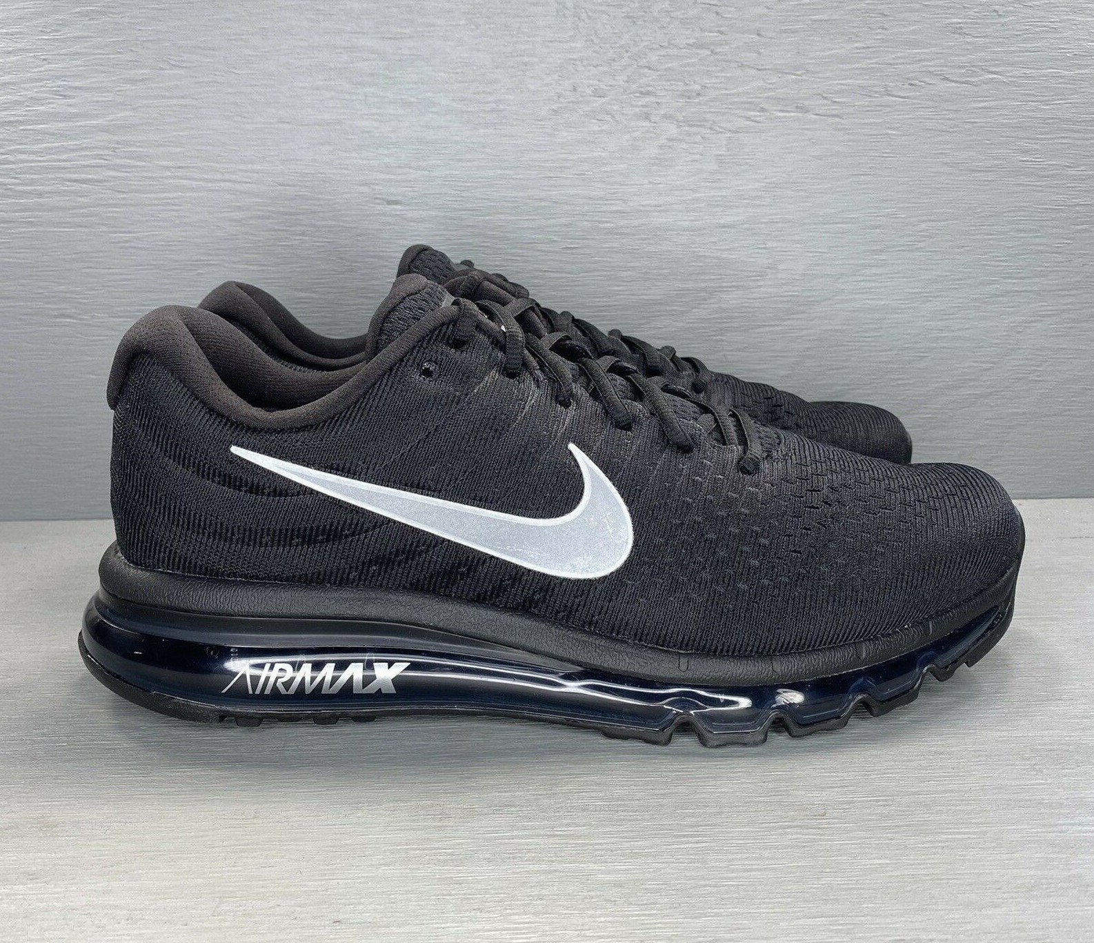 Nike Air Max 2017 Triple White Black 