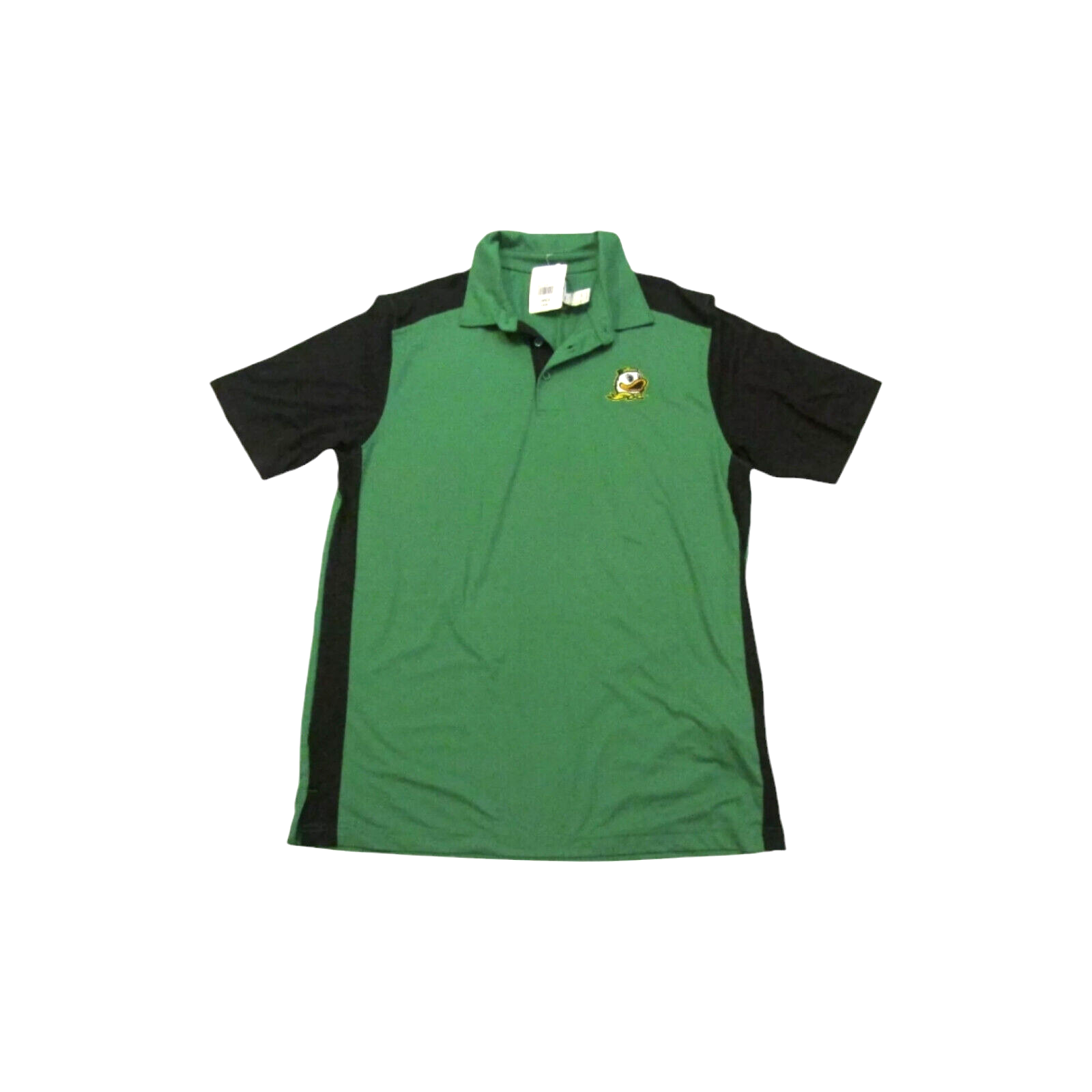 Oregon Ducks NCAA Men Box Seat Clothing Co. S/S Polo Shirt Green