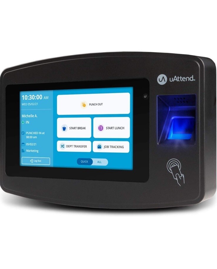 JR2000 Cloud Connected Biometric Attendance System: Fingerprint Time Clock, RFID