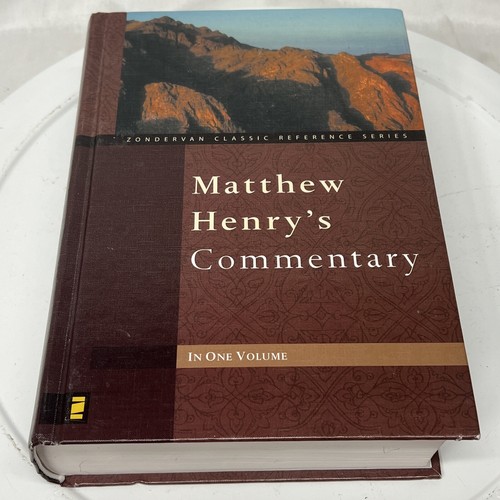 matthew-henry-s-commentary-in-one-volume-genesis-to-revelation