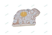 Designer Diya for Festive Decoration New Indian Handcrafted Block Prints