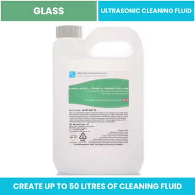 ALLENDALE ULTRASONICS Ultrasonic cleaner fluid glass optics cleaner ultrasonic liquid solution 1 litre
