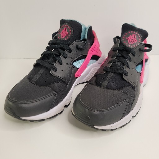Nike Air Huarache Mens Shoes Athletic Run 2018 Black Aqua Blue Pink