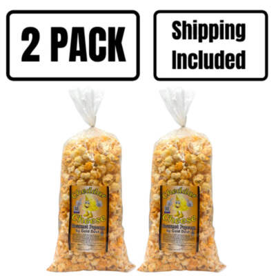 Cheddar Cheese Popcorn | Pack of 2 | 7 oz | Non-GMO | Shipping Included | Gold D