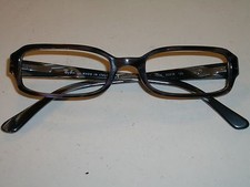 RAY BAN RB5003 2004 50 18 SLEEK RECTANGULARS EYEGLASS/SUNGLASSES FRAMES ONLY