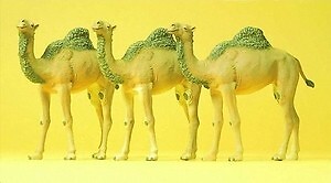 Lot De Figurines Dromadaires En Bronze – Déco Vintage Faite Main – Afrique