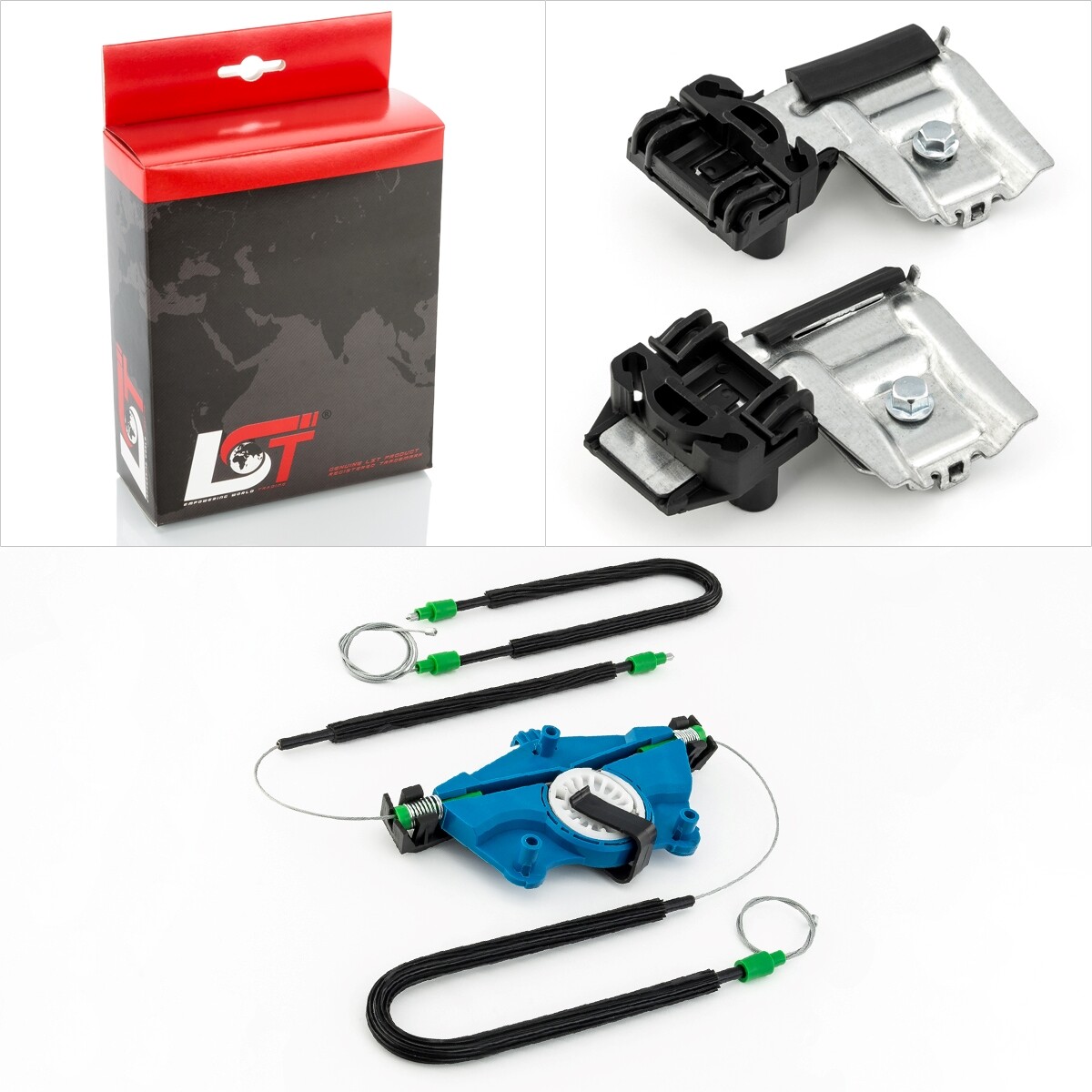 Window Regulator Repair Kit Front Left for SEAT TOLEDO LEON 99-06 * NEW *