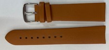 20mm Hamilton Genuine Leather Watch Strap Brown Neutral Buckle Rarity