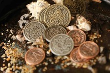 Cthulhu Mythos Young Cthulhu Statue Metal Coin Game Coins Souvenir Collections