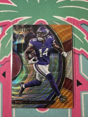 2017 Select #52 Stefon Diggs Tri-Color Prizm /199 Concourse