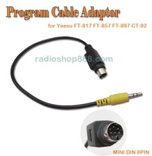 3 PCS Adaptor for Prog.Cable Mini Din 8Pin for YAESU FT-817  6-089 