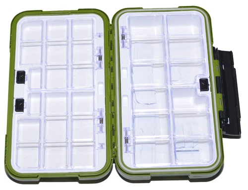 1x Fishing Lure Bait Tackle 2 Layer Storage Box Case Waterproof Compartments NEW - Picture 93 of 150
