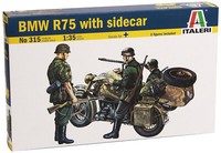 Italeri IT315 1/35 Bmw R75 With Sidecar