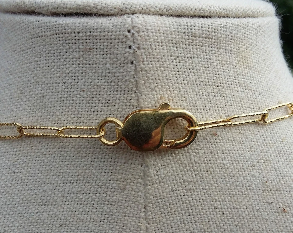 COLLIER CON MALACHITE, AMAZZONITE PERUVIANA E PERLE; ARGENTO 925 DORATO - Immagine 4 di 4