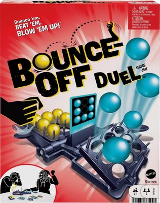 Bounce-Off Duel 2-Player Game for , Teens, Families & Adults, Slam The Paddle...