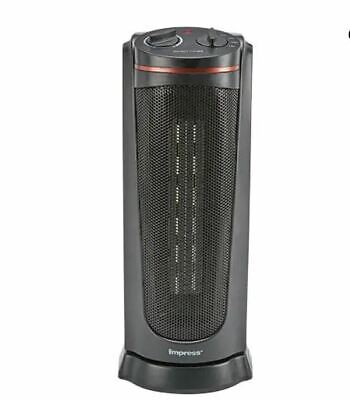 Impress Oscillating Ceramic Tower Heater – IM-759B | eBay