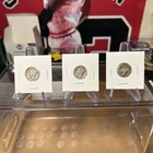 3 Mercury Dimes 1945 , 1942 , 1920
