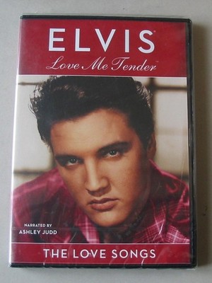 DVD ELVIS PRESLEY - LOVE ME TENDER - THE LOVE SONGS - NEU