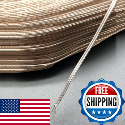 Yuguowei 22 24 26 30 Awg Copper Wire Copper Core 2P Transparent Parallel Wire
