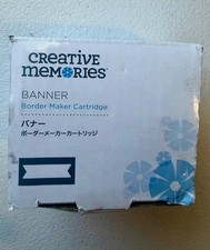 Creative Memories Banner Border Maker Cartridge   New