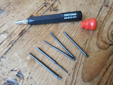 Rare Sears Craftsman Usa Multi Blade Bit Precision Screwdriver Set 45735 Likenew
