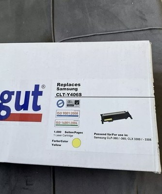 Toner passend für Samsung CLT Y406S/ CLP-360/ -365/ CLX 3300/ -3305