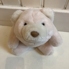 VINTAGE GUND -PASTEL Pink SNUFFLES BEAR - 2170 -9 1/2" -1980- VERY NICE