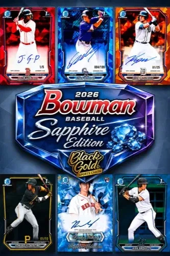 2026 Bowman Chrome Baseball Sapphire Edition Mixers W/ ASHTON
