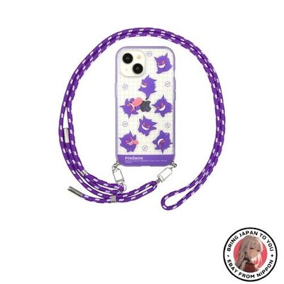 Neu Gourmandise Pokemon IIIfit Loop Hülle für iPhone 15/14/13 Gengar POKE-878B